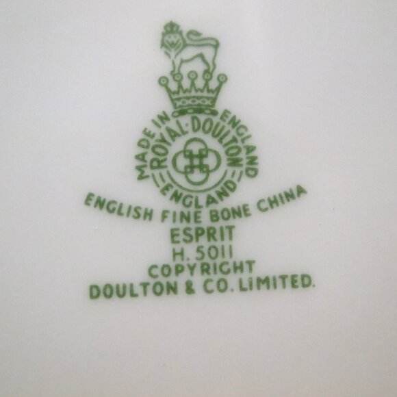 Royal Doulton Esprit X5 Salad Plate 8" and X4 Bread Butter Plate 6.5" Lot H5011 - Picture 4 of 4